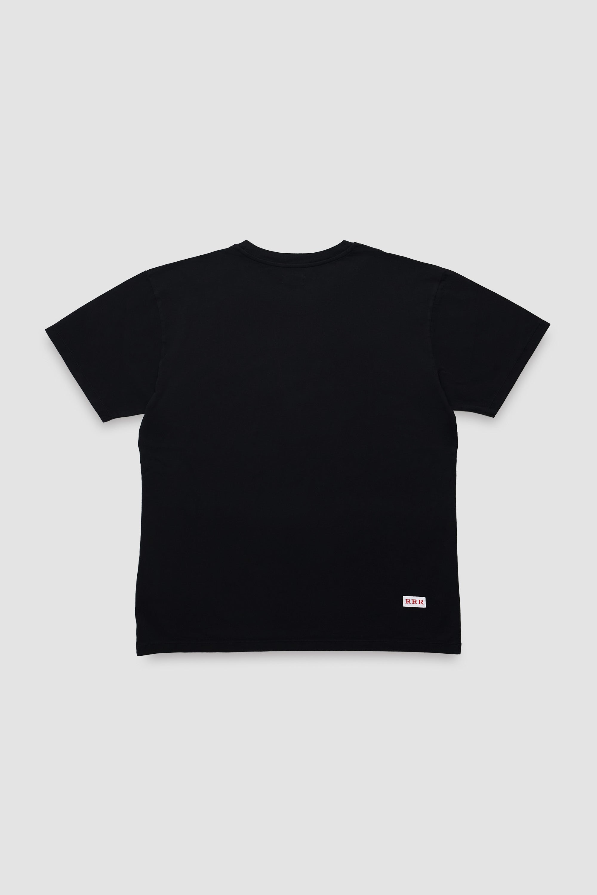 shorts sleeve t-shirt logo black