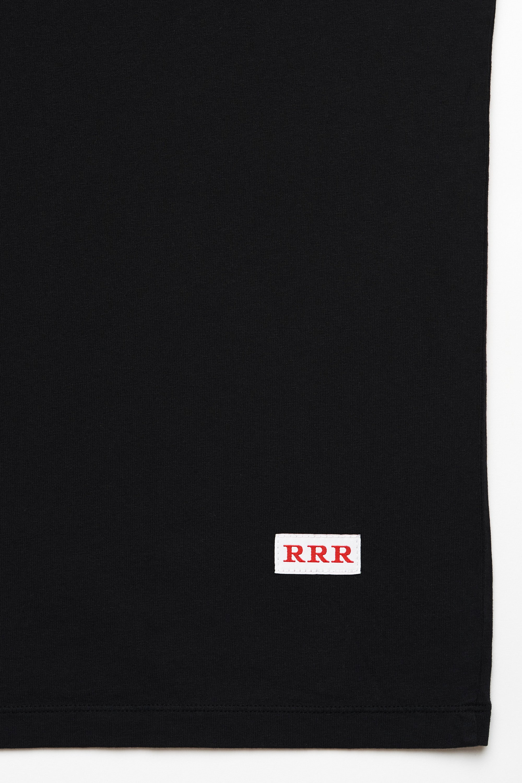 shorts sleeve t-shirt logo black
