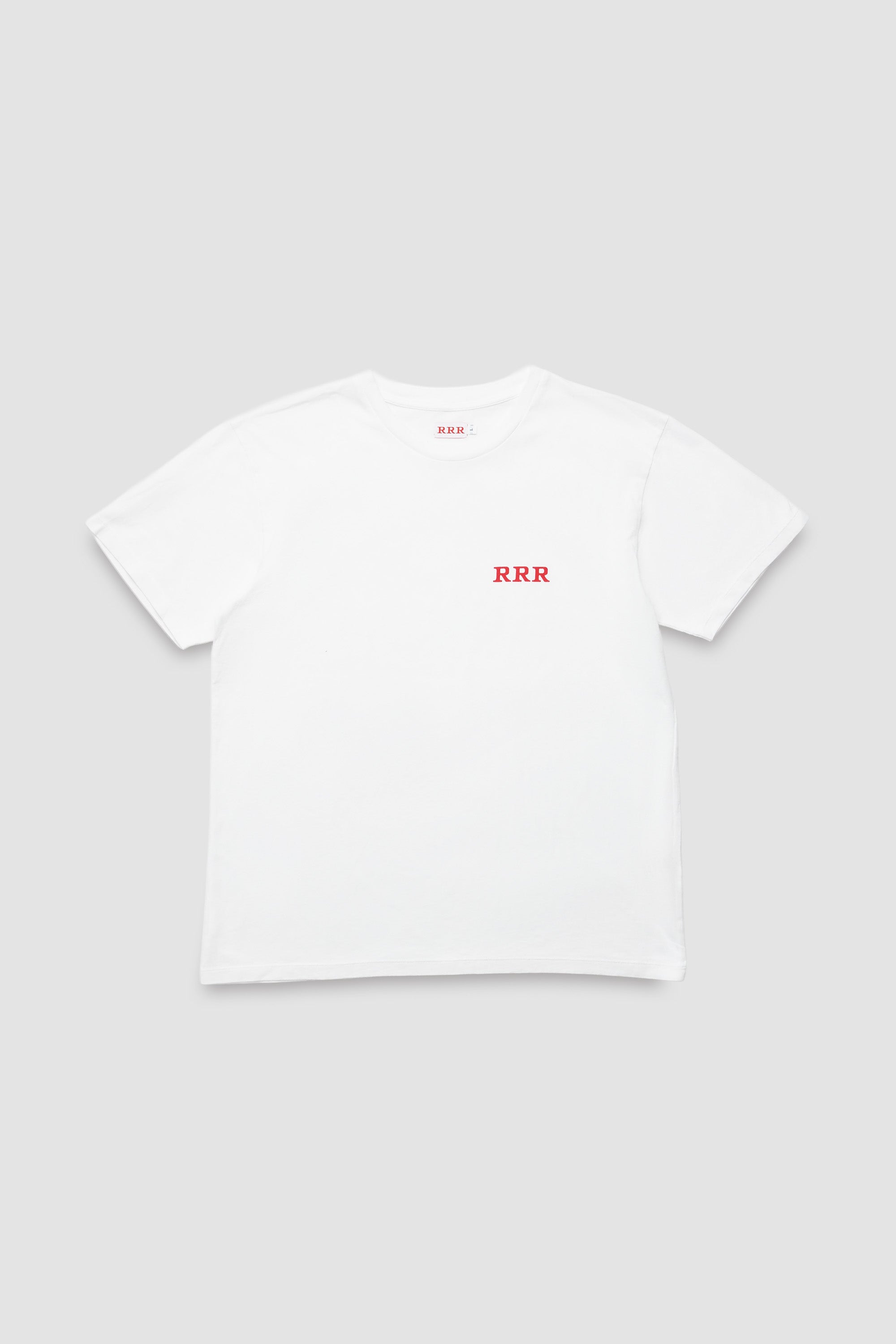 short sleeve t-shirt logo white