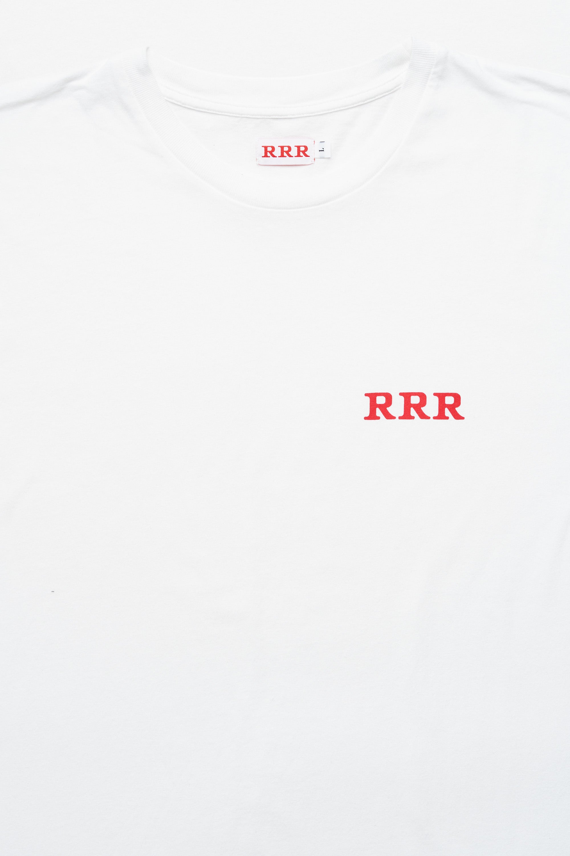 short sleeve t-shirt logo white