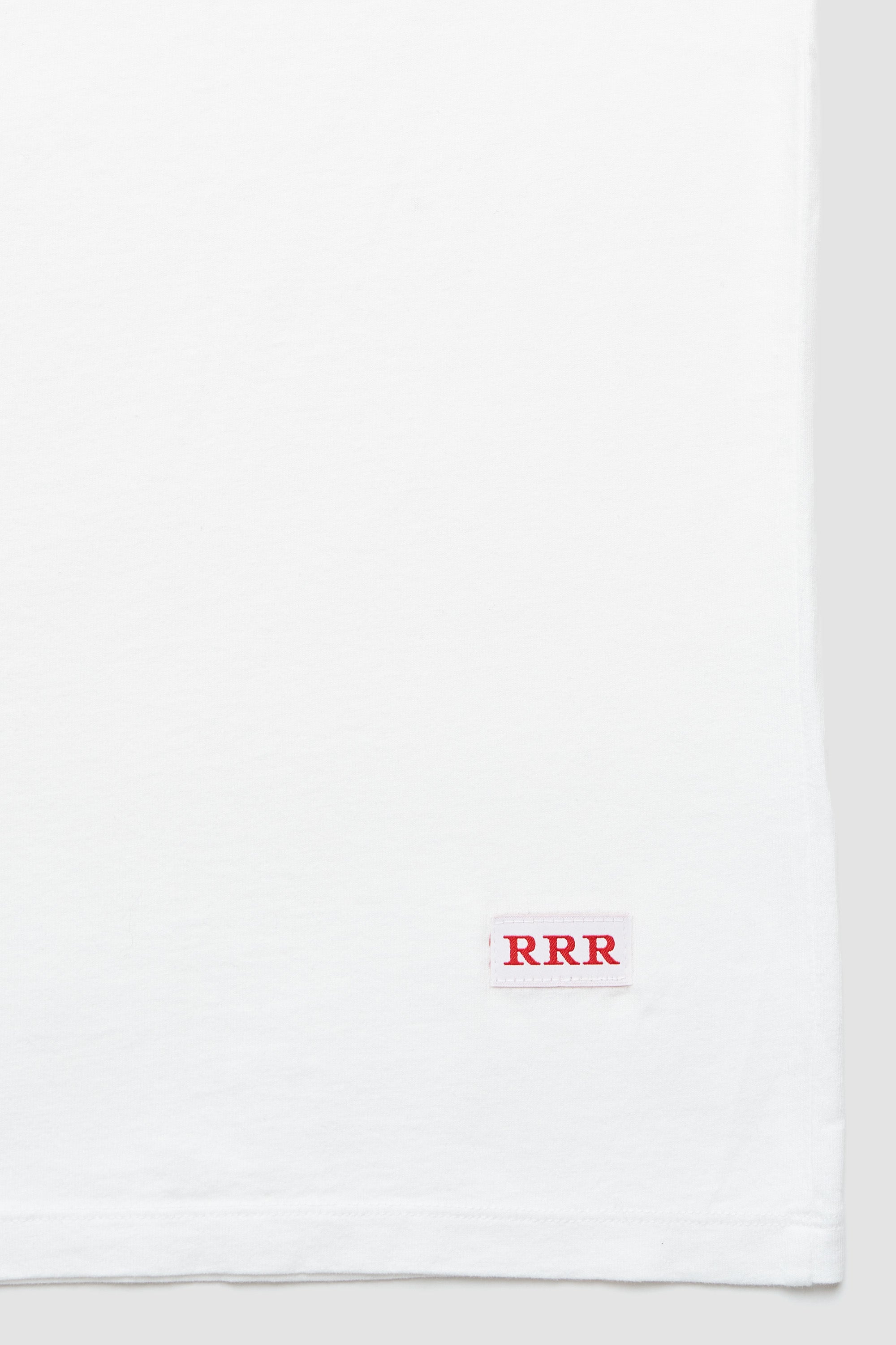 short sleeve t-shirt logo white