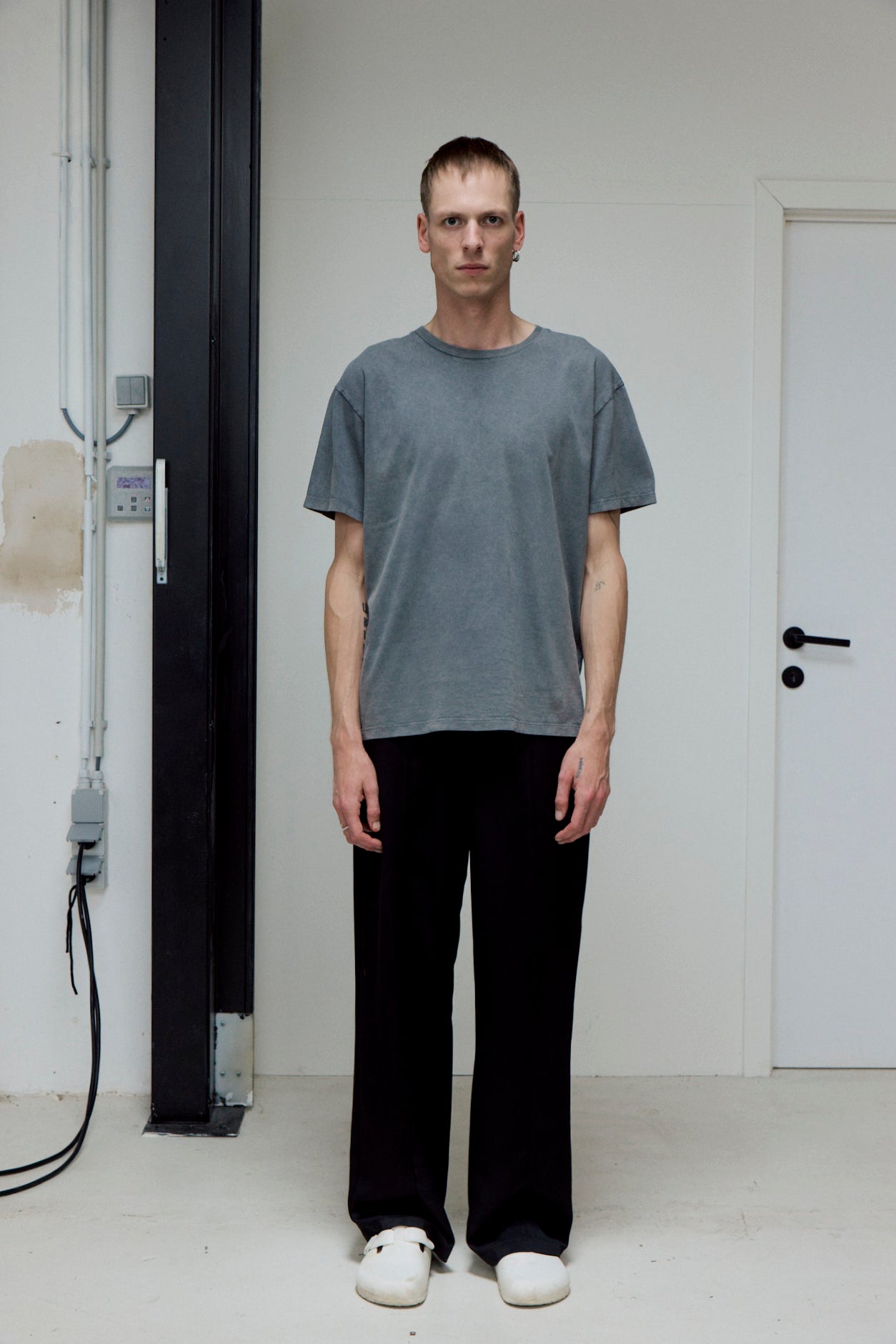 short sleeve t-shirt regular fade out wash