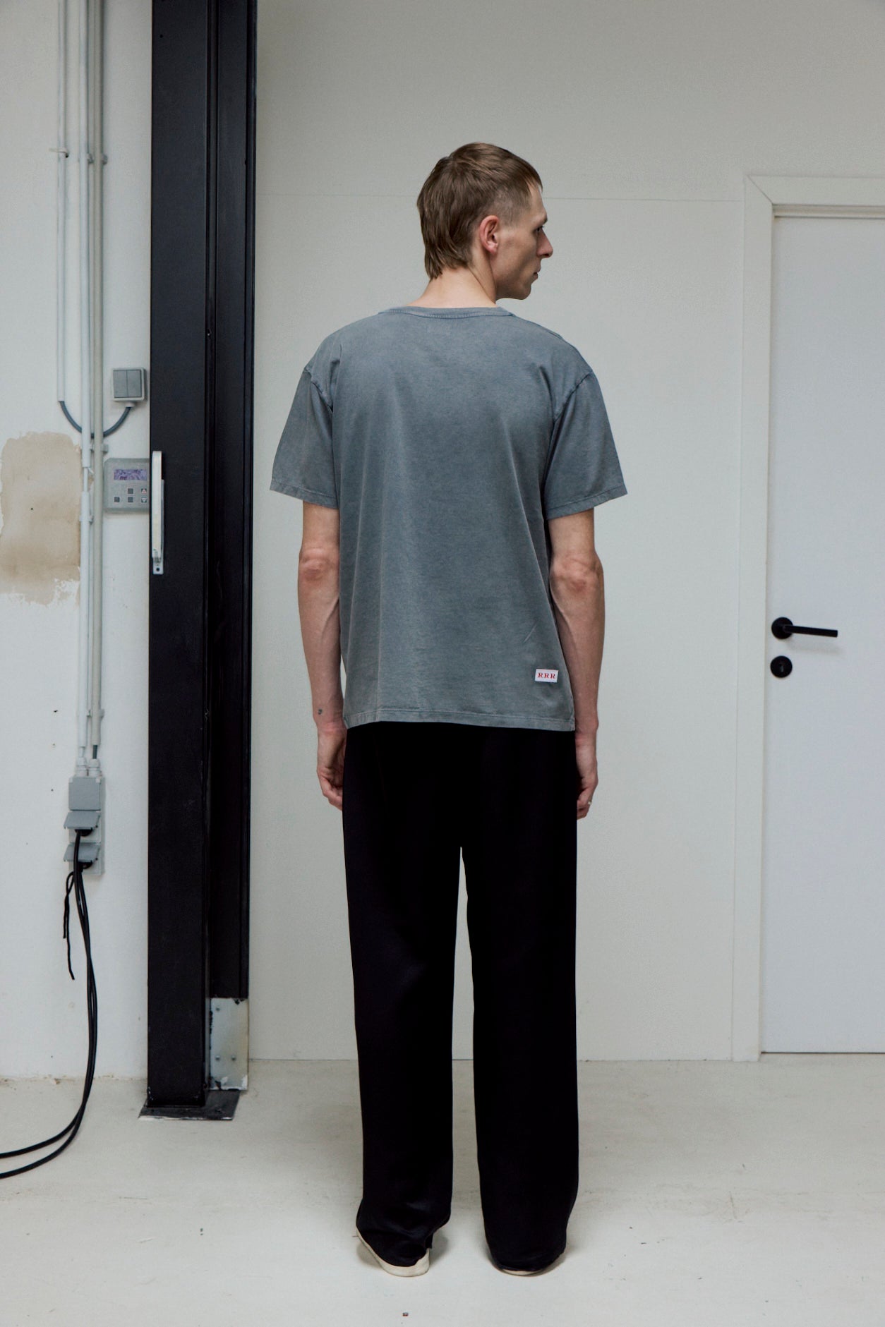 short sleeve t-shirt regular fade out wash
