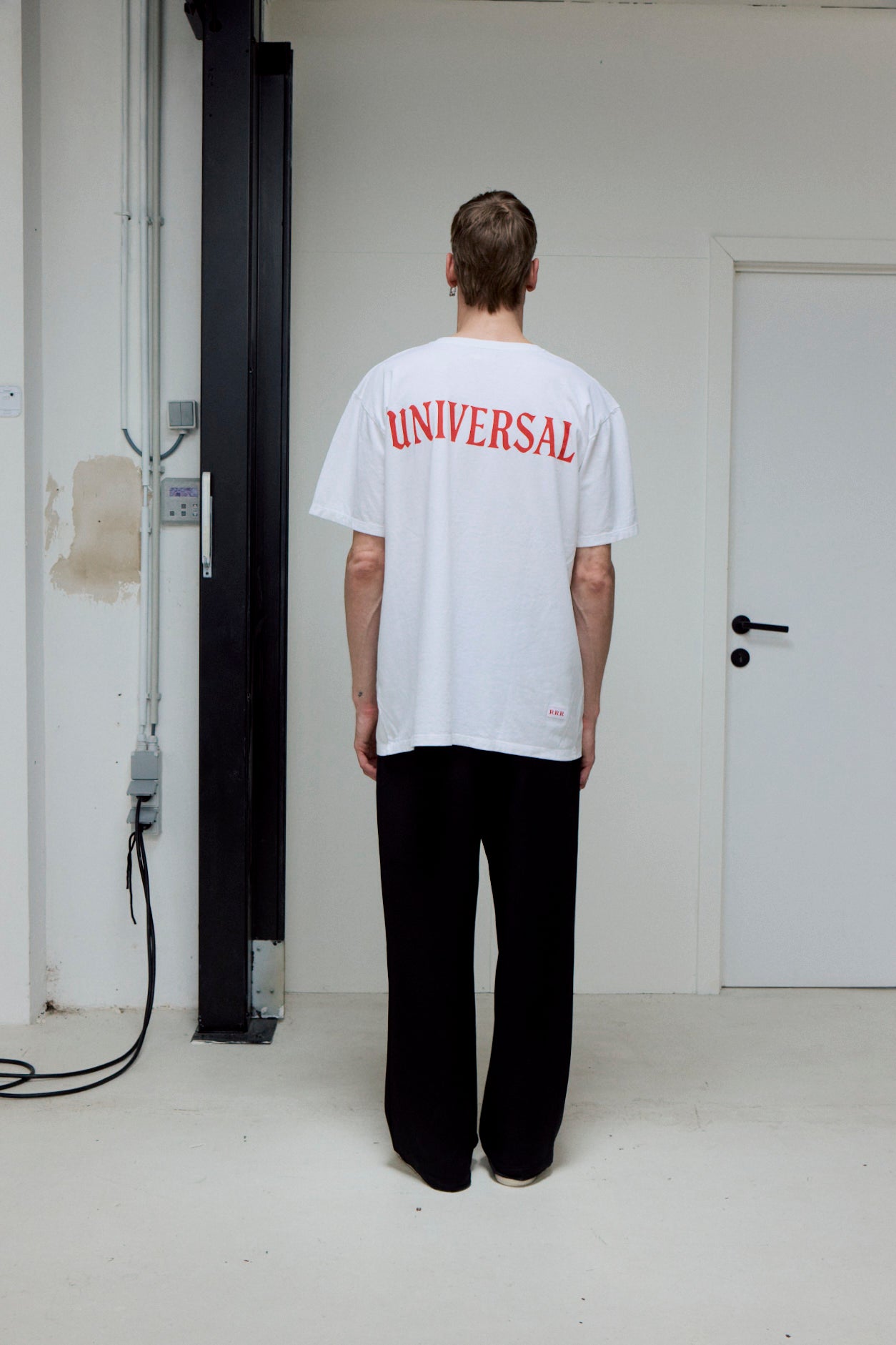short sleeve t-shirt oversized universal print