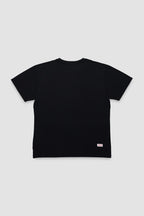 shorts sleeve t-shirt logo black