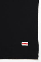 shorts sleeve t-shirt logo black