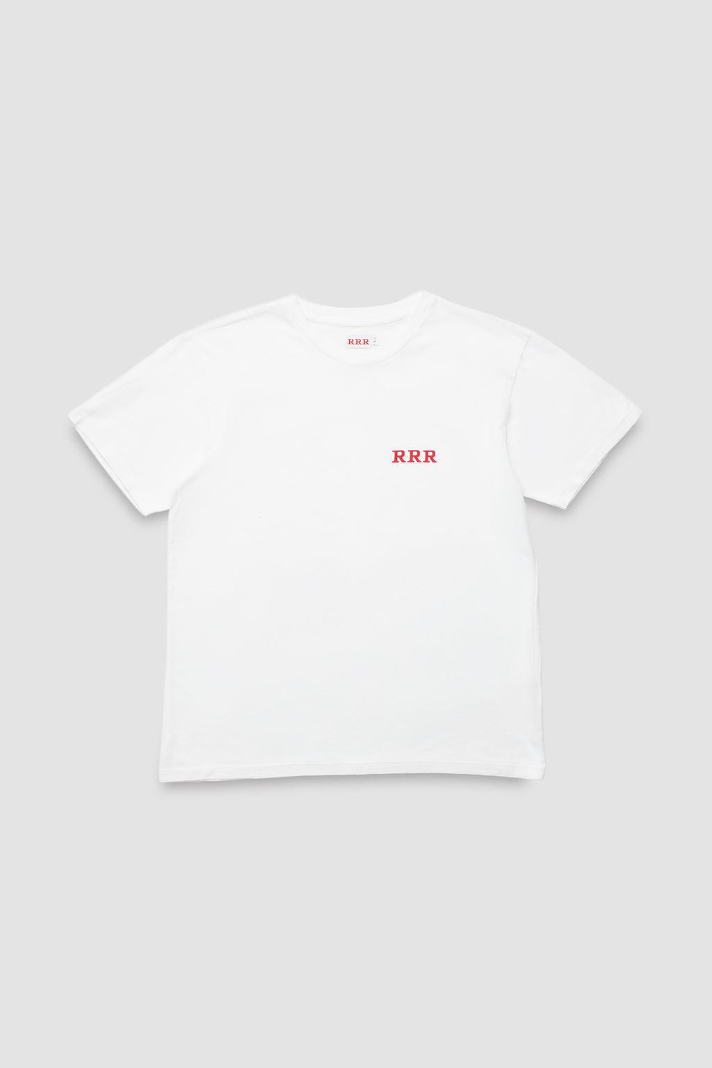 short sleeve t-shirt logo white