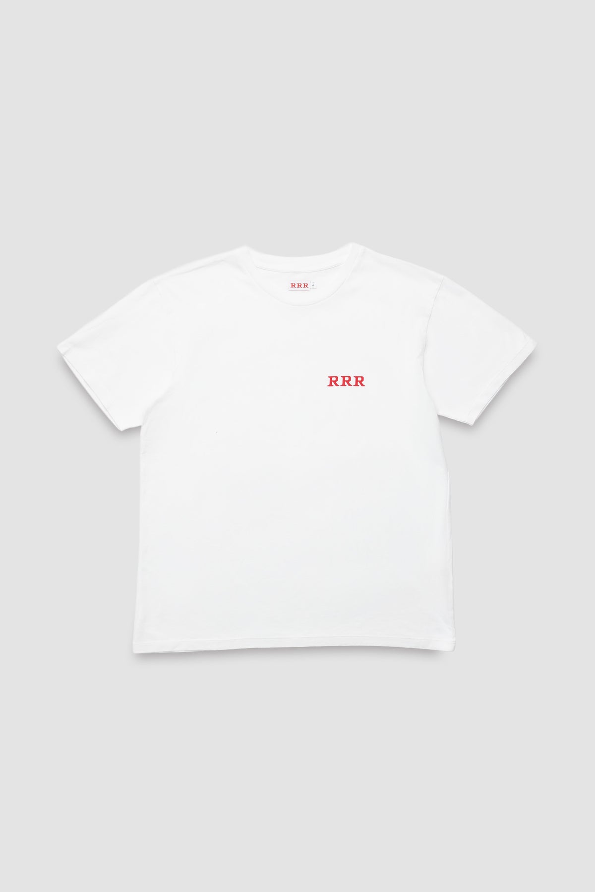short sleeve t-shirt logo white