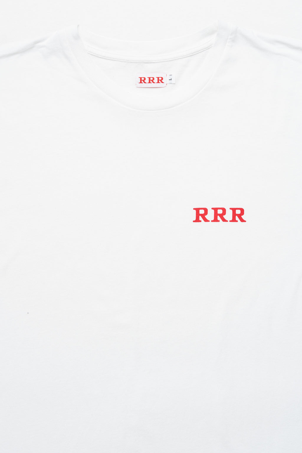 short sleeve t-shirt logo white