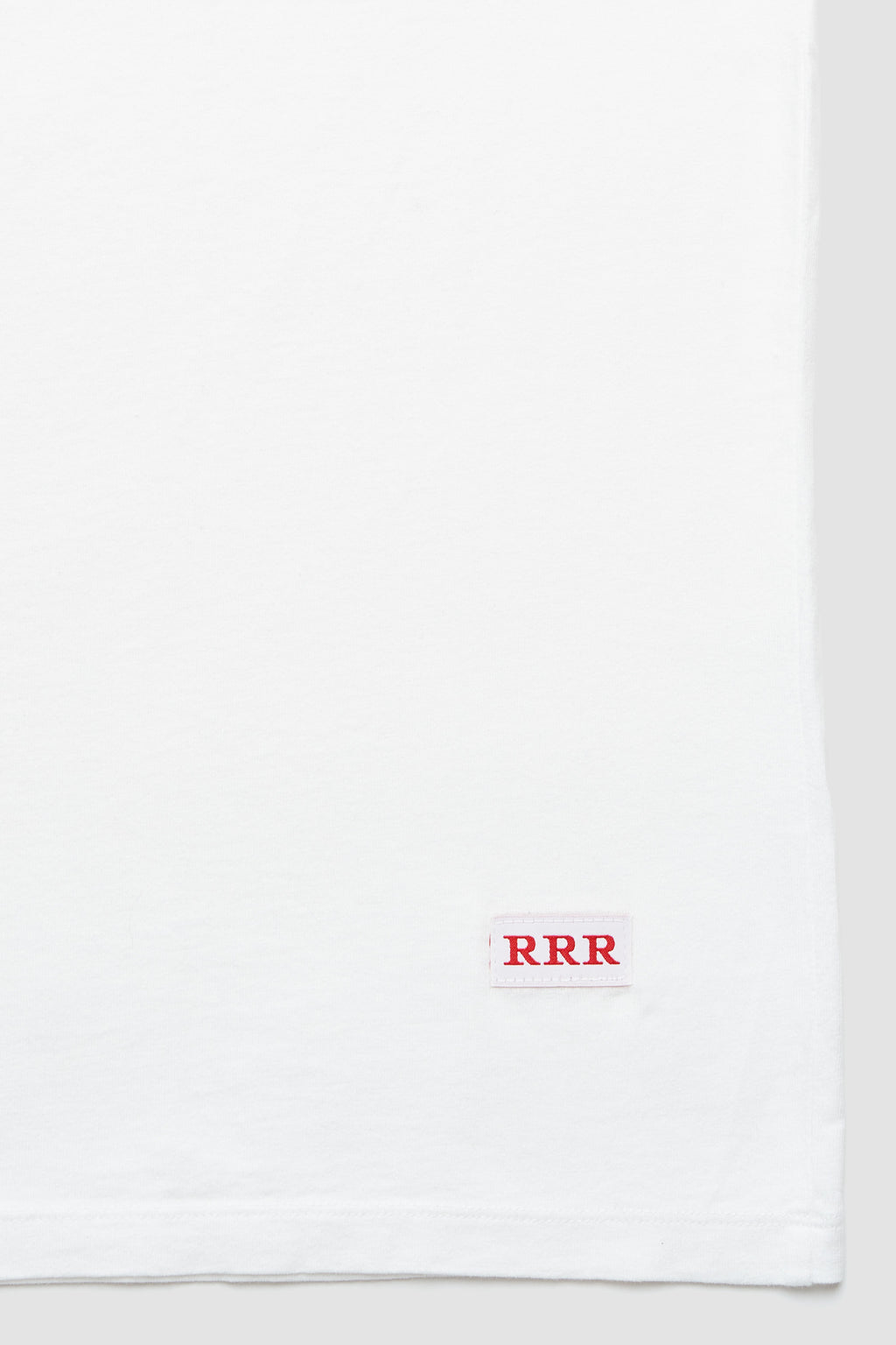 short sleeve t-shirt logo white