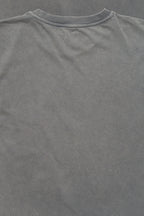 long sleeve t-shirt cuffs fade out wash printed
