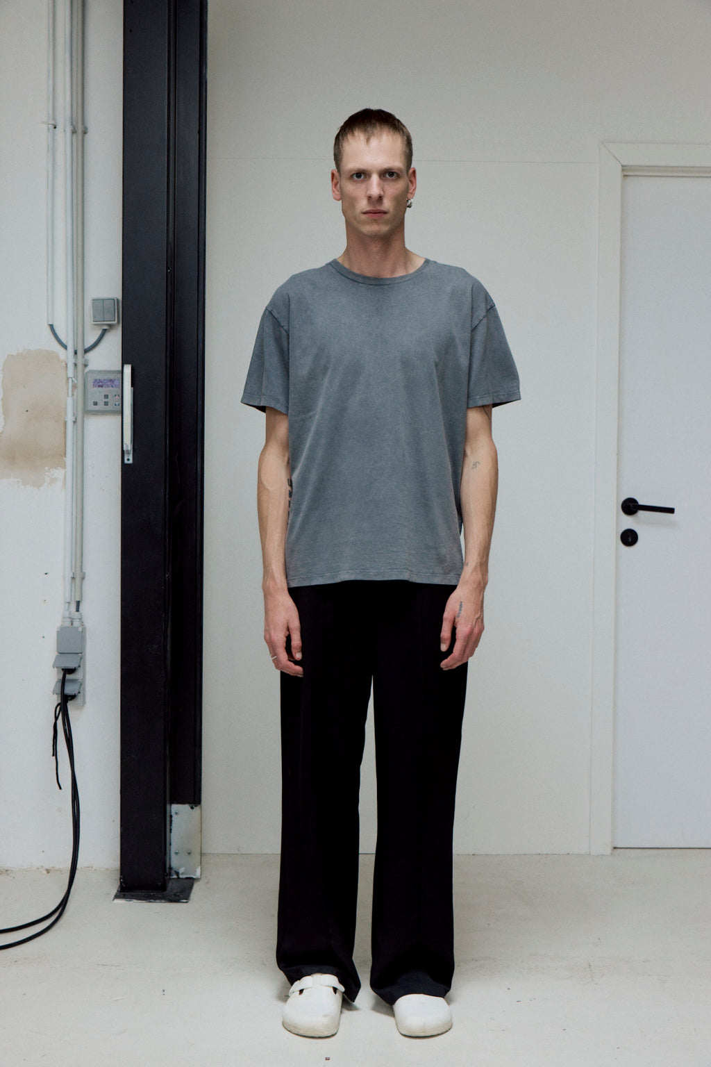 short sleeve t-shirt regular fade out wash