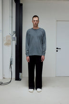 long sleeve t-shirt cuffs fade out wash